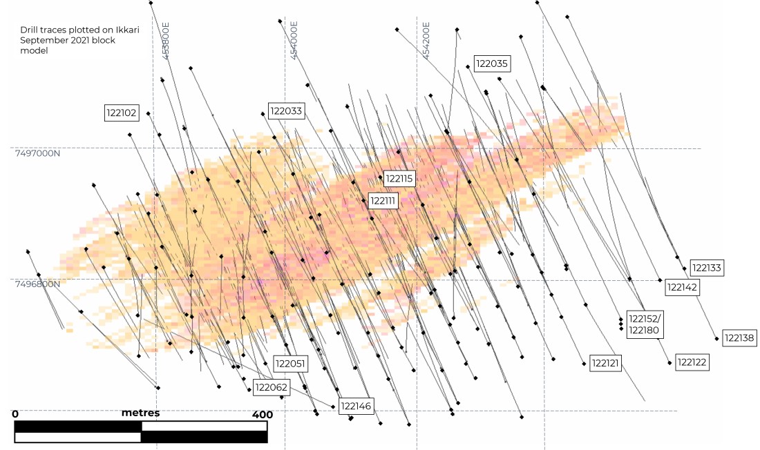 Figure 1. Location of new drilling at Ikkari (Graphic: Business Wire)