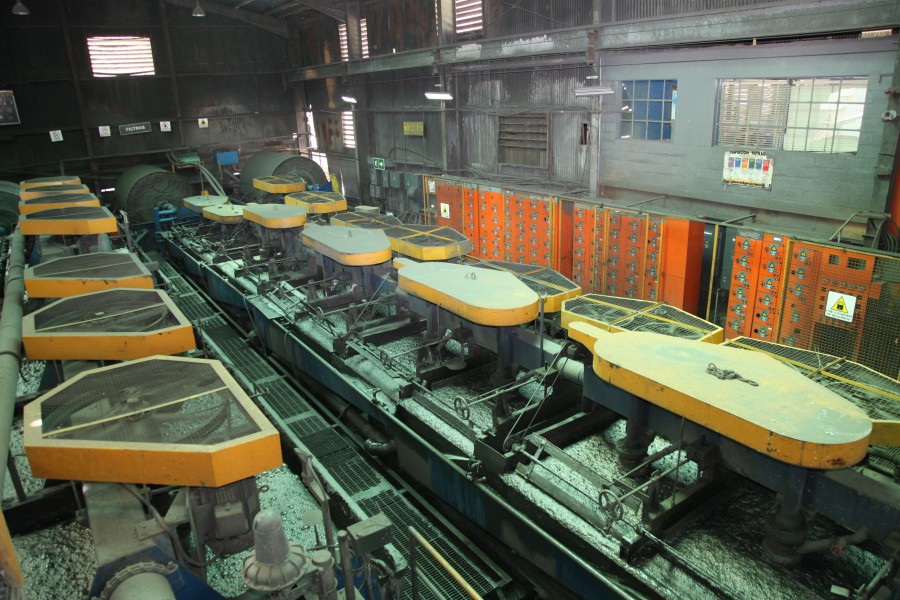 Image 1 - Yauricocha Mine, Chumpe Plant Flotation Cells (Photo: Business Wire)