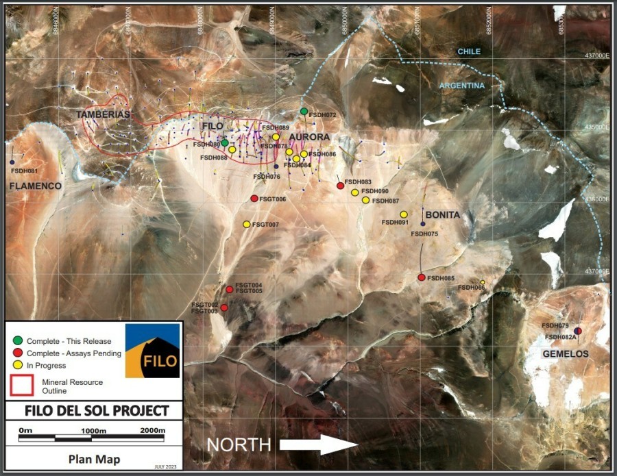 Filo Drills 822m at 1.02% CuEq and 1,226m at 0.67% CuEq - Vimarsana News