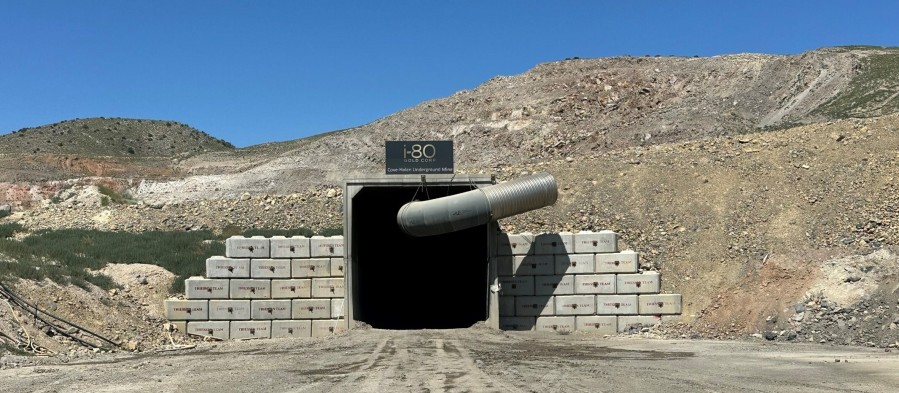 Figure 1 – Portal and Decline at Cove (CNW Group/i-80 Gold Corp)