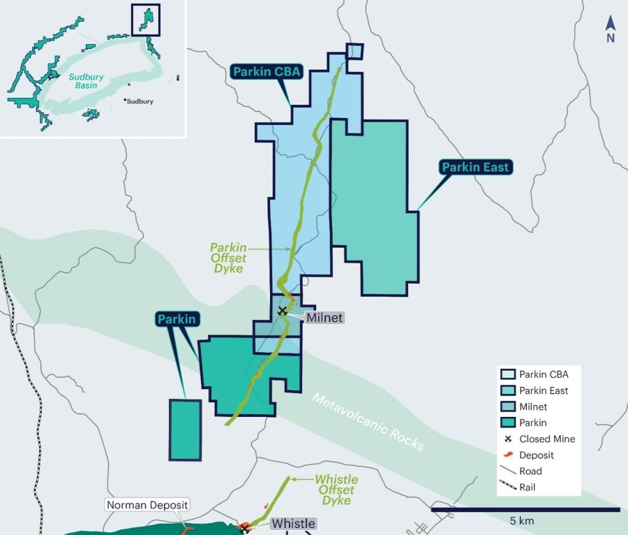 Figure 1 – The Parkin Project (CNW Group/Archer Exploration Corp.)