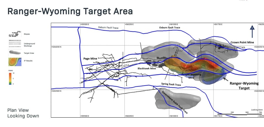 Ranger Wyoming Target Area at Silver Valley Metals' Ranger-Page project (CNW Group/Silver Valley Metals Corp.)