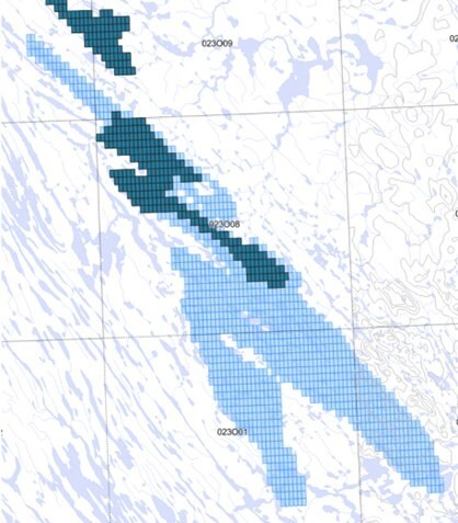 Figure 1. Nemo Project Location (dark blue) (CNW Group/Cupani Metals Corp.)