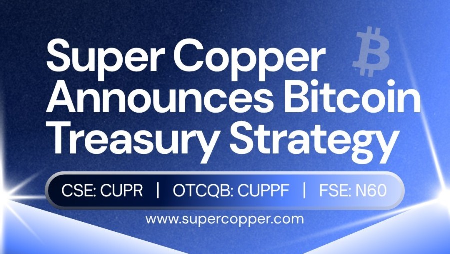 Super Copper Bitcoin Treasury Announcement (CNW Group/Super Copper Corp.)