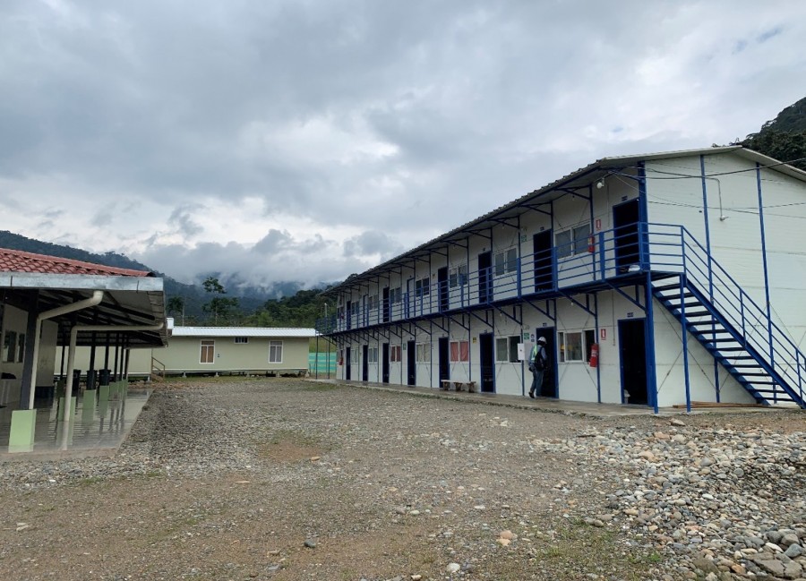 Adventus acquires camp facilities for El Domo construction, including accommodations for 100 personnel (CNW Group/Adventus Mining Corporation)