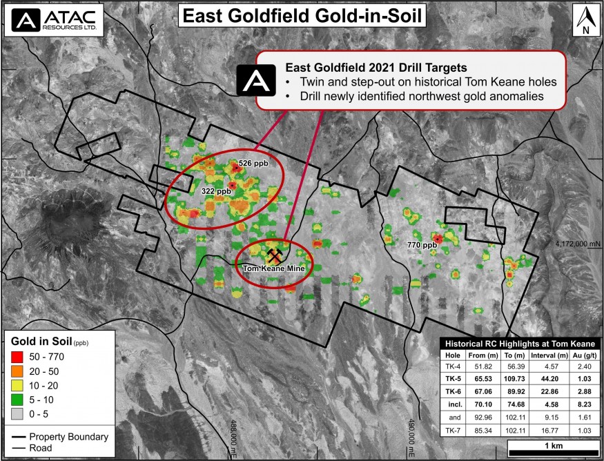 East Goldfield Nevada (CNW Group/ATAC Resources Ltd.)