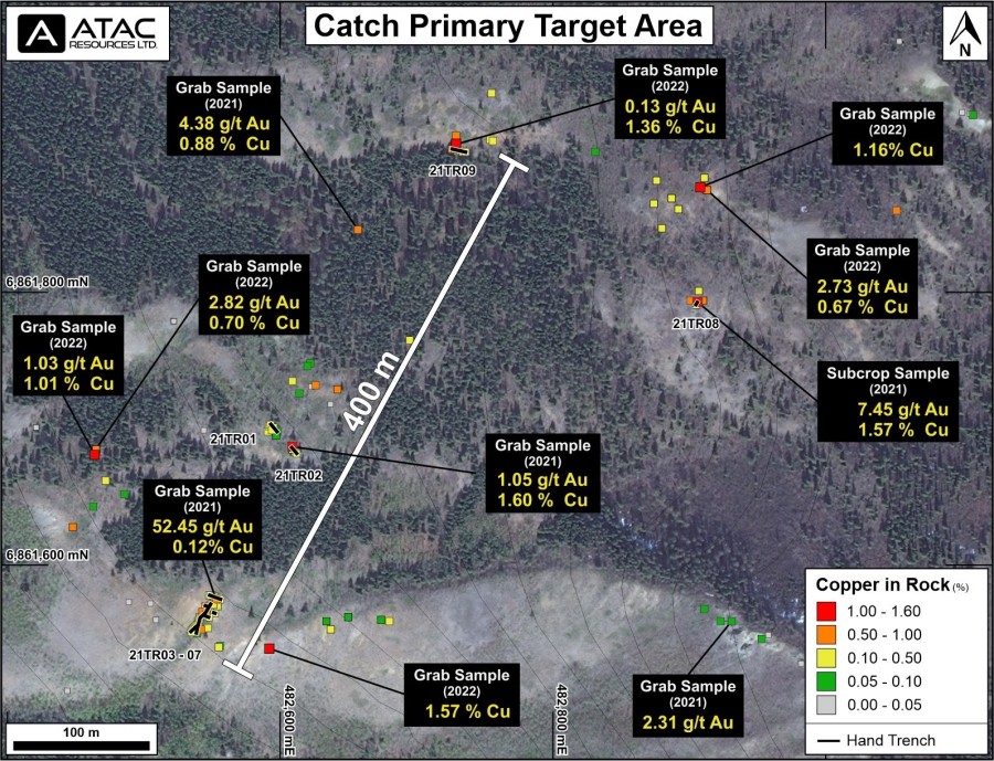 Catch Rock Highlights (CNW Group/ATAC Resources Ltd.)