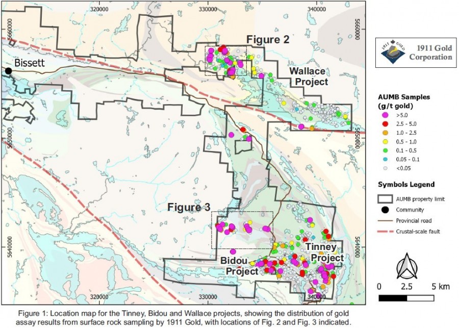 1911 Gold: Apex Exploration Property