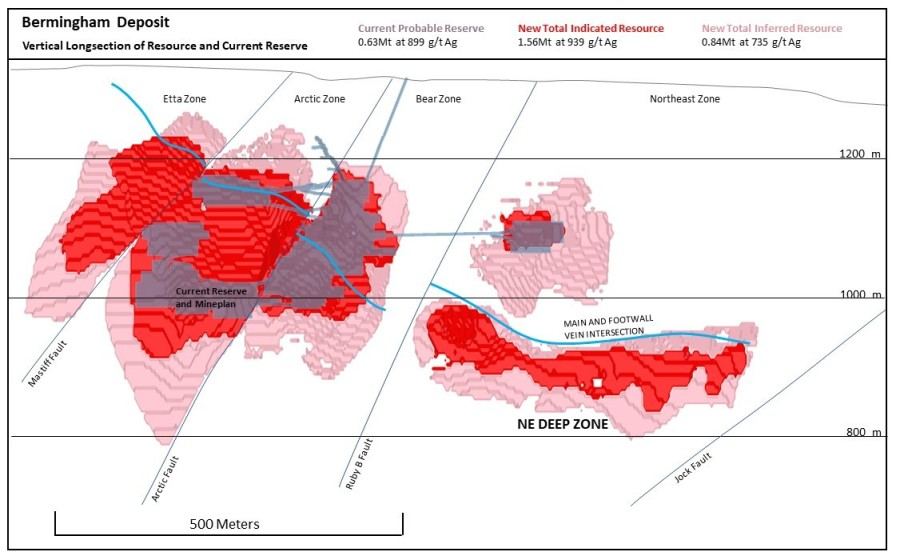 APPENDIX 2 Location of the Reserve, Resources (CNW Group/Alexco Resource Corp.)