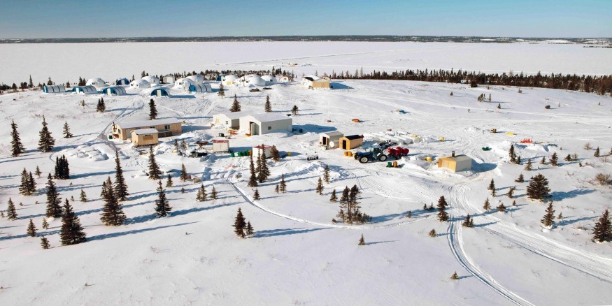 Kiyuk Lake Camp (CNW Group/Cache Exploration Inc.)