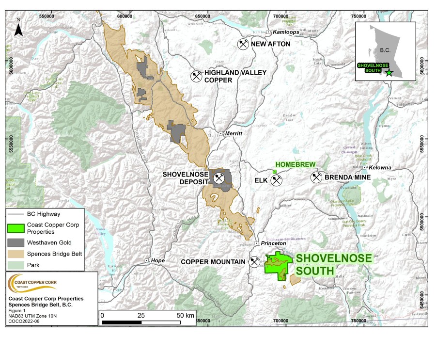 COCO NR2022-08 Figure 1 (CNW Group/Coast Copper Corp.)