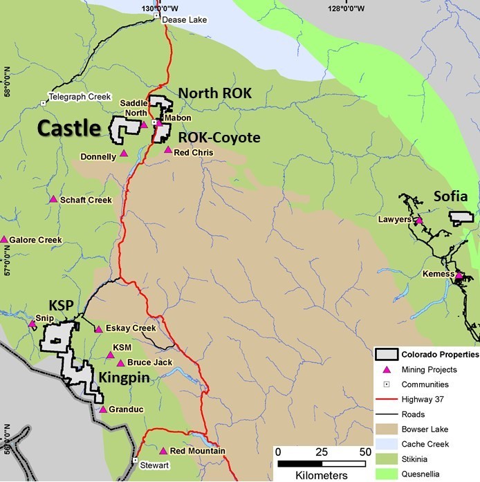 Figure 1: Project Location Map (CNW Group/Colorado Resources Ltd.)