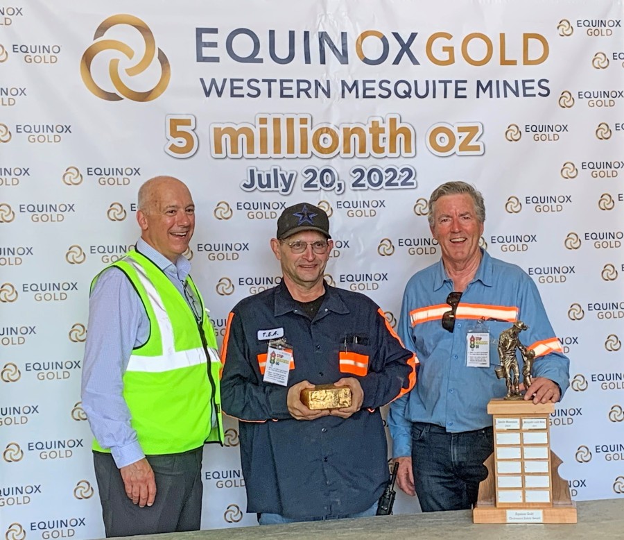 Equinox gold sales