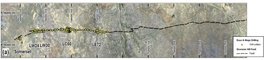 FIGURE 1 - DRUMMER FAULT STRUCTURE (CNW Group/Essex Minerals Inc)