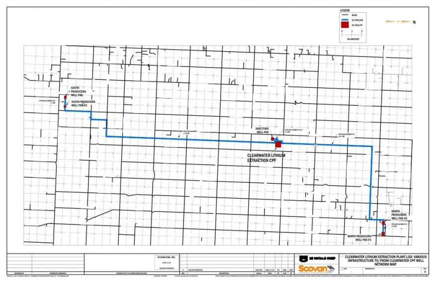 Figure 1: Proposed brine production and injection schematic (CNW Group/E3 Metals Corp.)