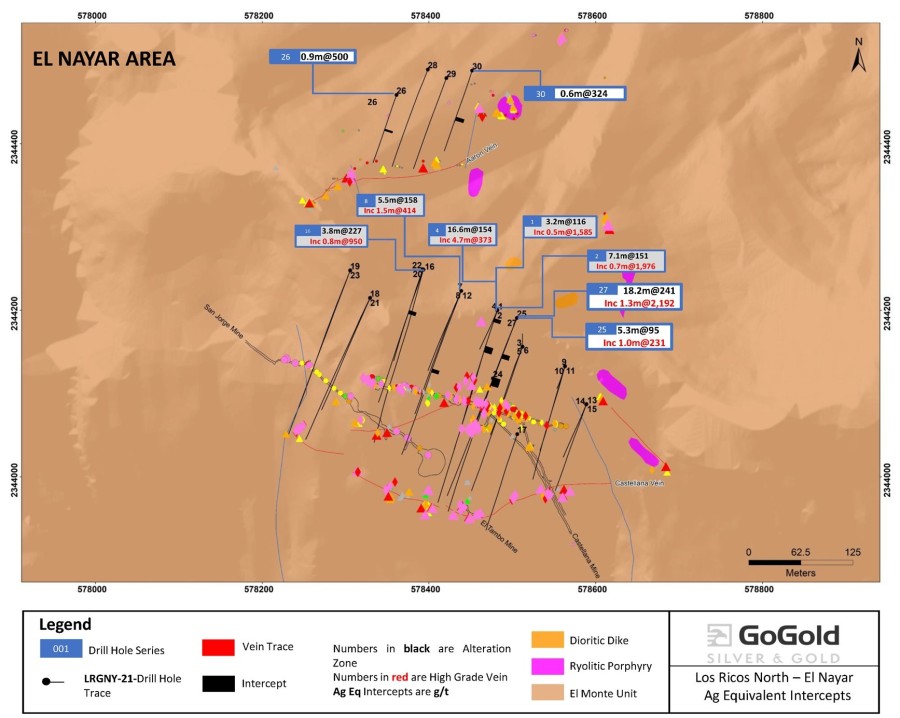 Figure 1: El Nayar Plan View (CNW Group/GoGold Resources Inc.)