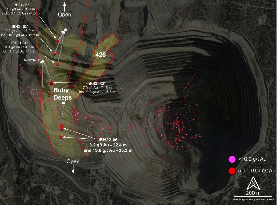 Figure 1 – Ruby Hill Surface Plan (CNW Group/i-80 Gold Corp)