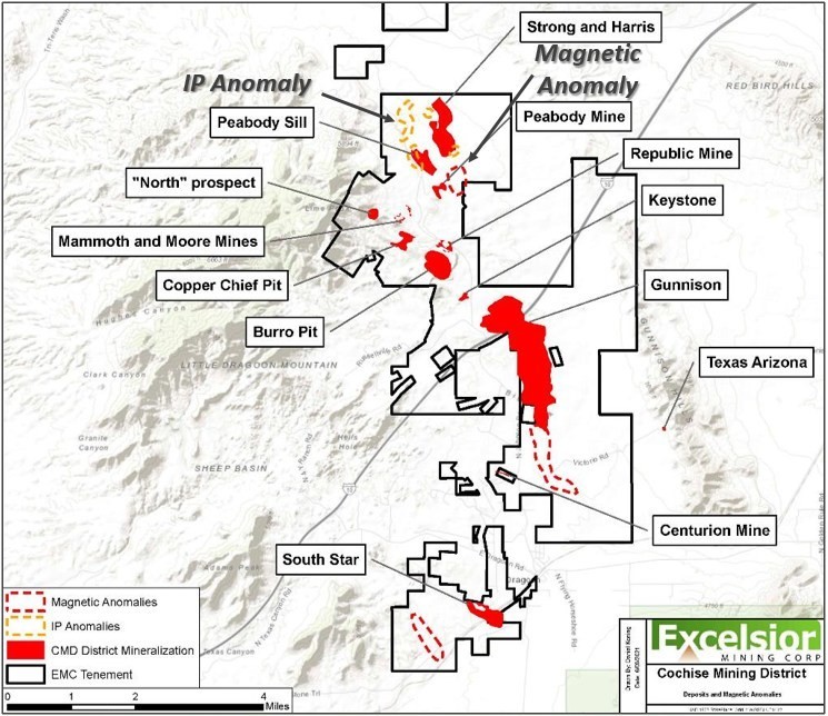 Strong & Harris IP and Magnetic Anomaly (CNW Group/Excelsior Mining Corp.)