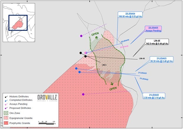Figure 1: Lidia Project (CNW Group/Orvana Minerals Corp.)