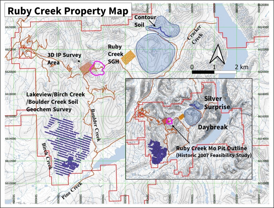 Ruby Creek Property Map (CNW Group/Stuhini Exploration Ltd.)