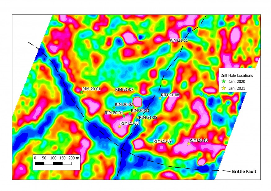Drill Hole Locations (CNW Group/X-Terra Resources Inc.)