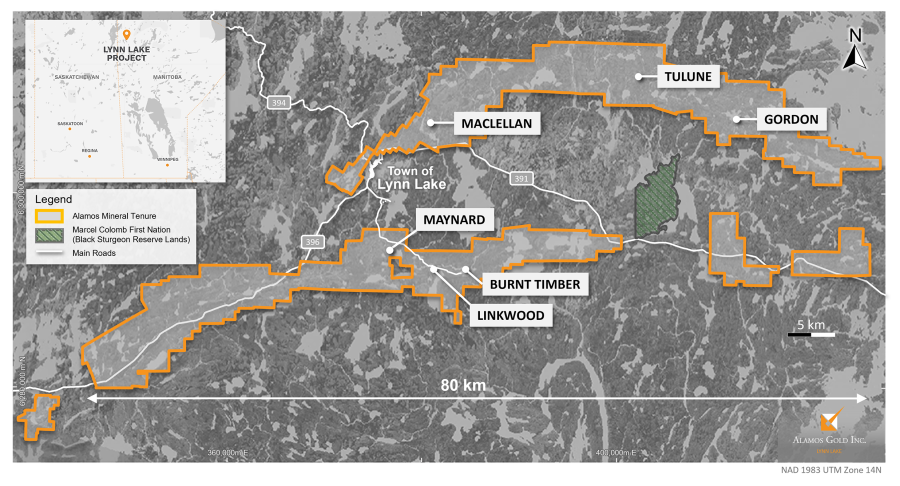 Figure 1: Lynn Lake Project