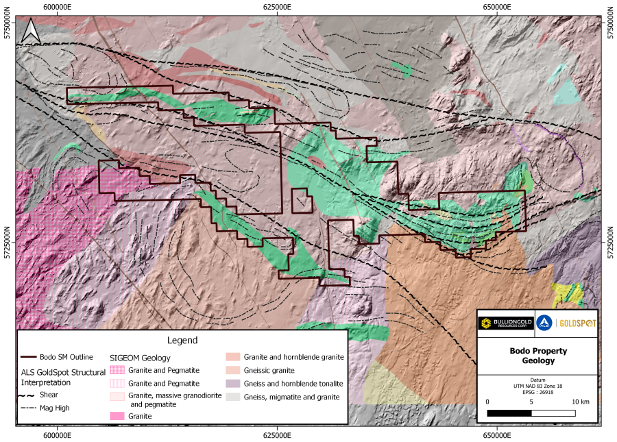 Bodo SM Geology Map