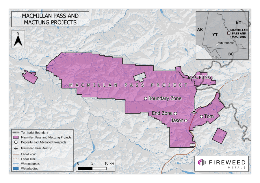 MACMILLAN PASS AND MACTUNG PROJECTS