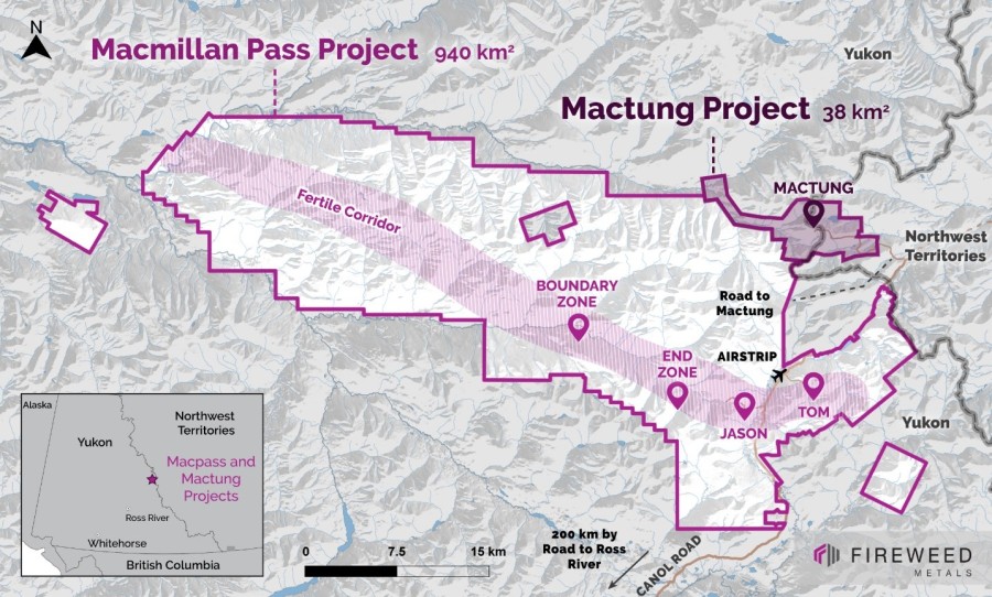 Macmillan Pass Project and Mactung Project