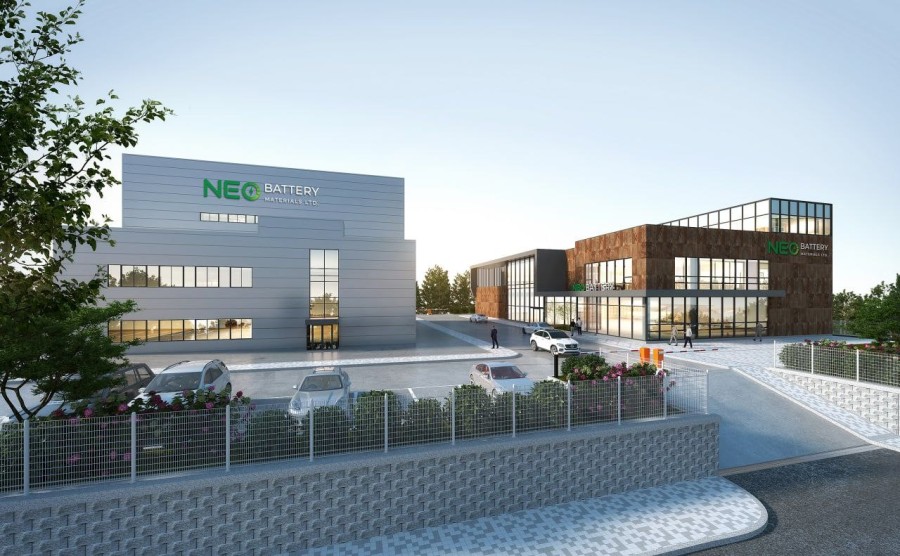 NEO Battery Materials Commercial Plant