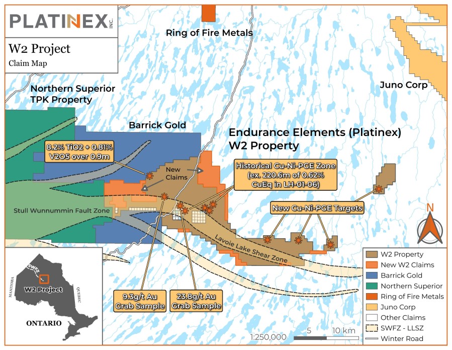 Platinex W2 Project