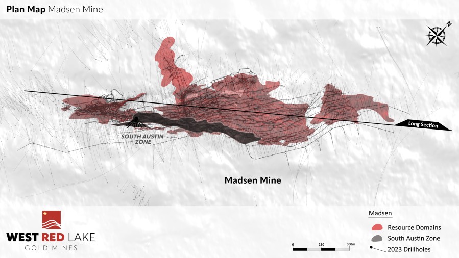 Plan Map Madsen Mine
