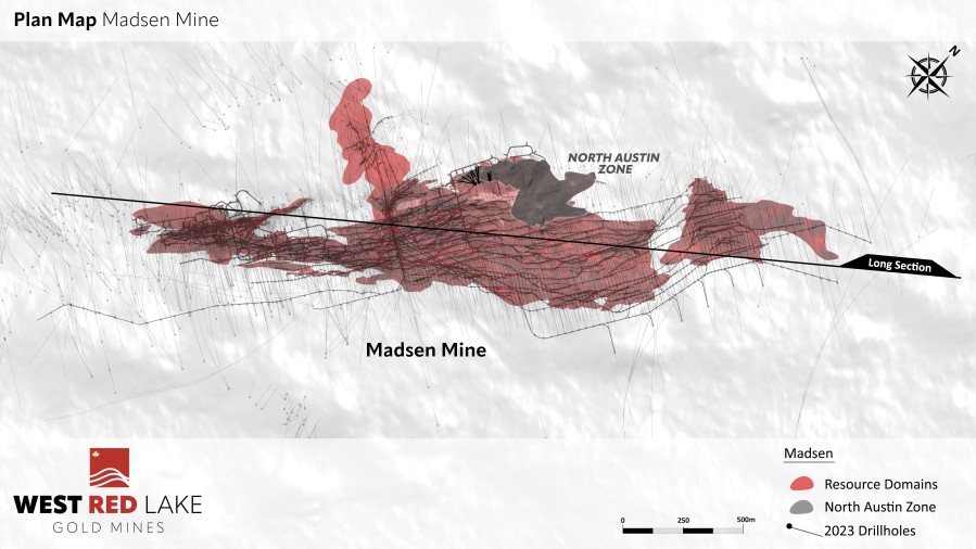 Plan Map Madsen Mine