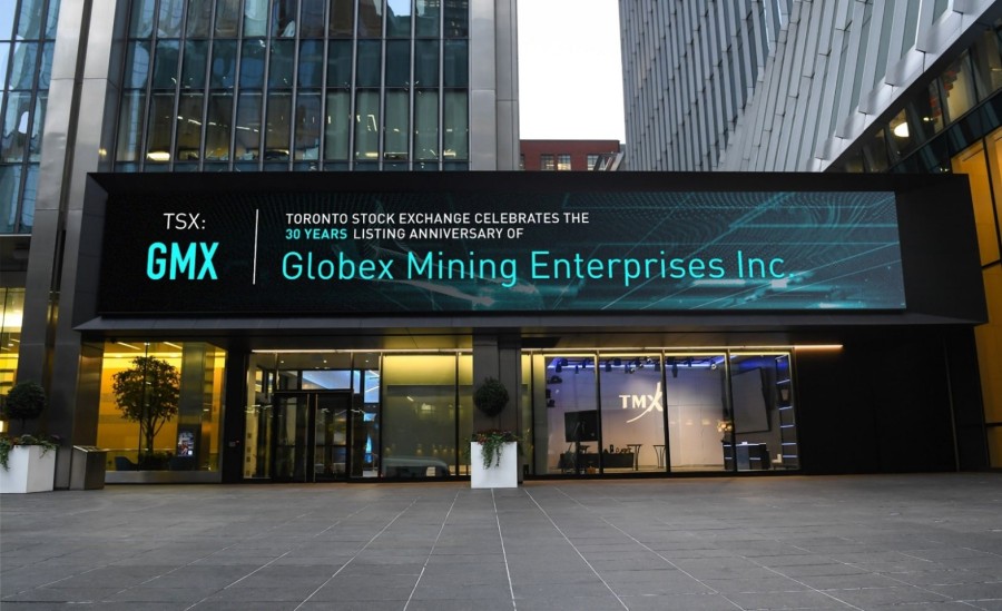 The TSX Celebrates the 30 Years Listing Anniversary  of Globex Mining Enterprises Inc.