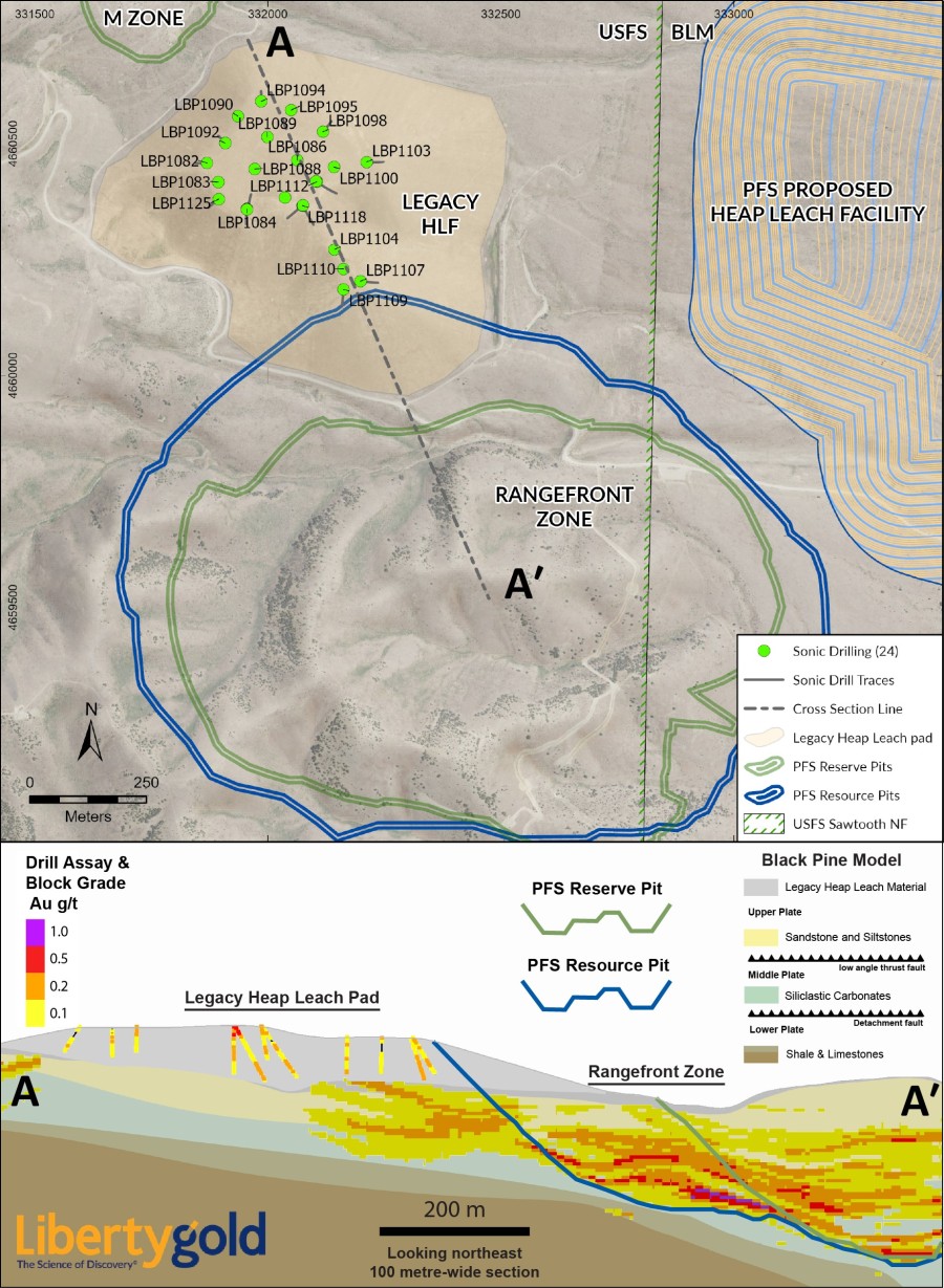 Map and Cross Section