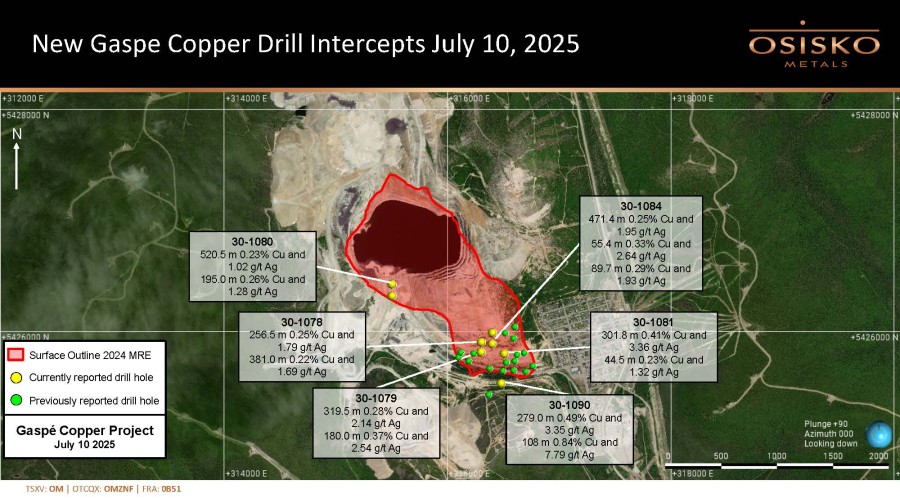 Osisko Metals July 10, 2025 news release