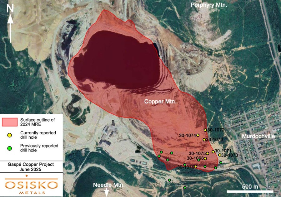Gaspé Copper Project June 2025