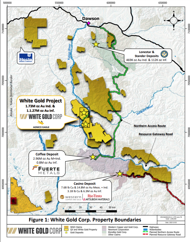 Figure 1 – White Gold District