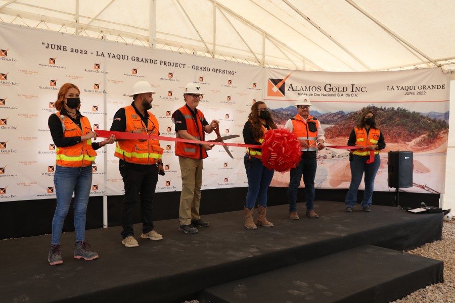 La Yaqui Grande opening ceremony