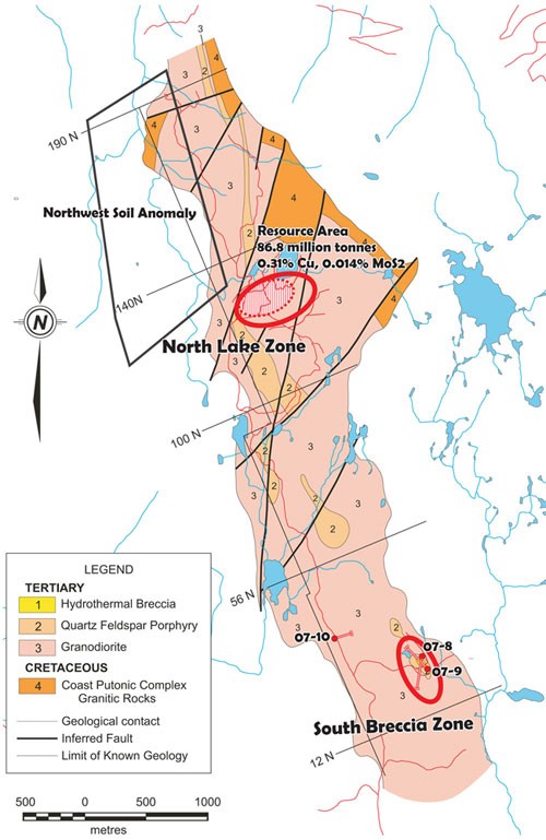 Figure 1 - Alpha Copper, Okeover ('Ok