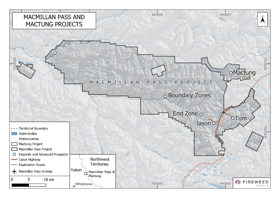 MACMILLAN PASS AND MACTUNG PROJECT