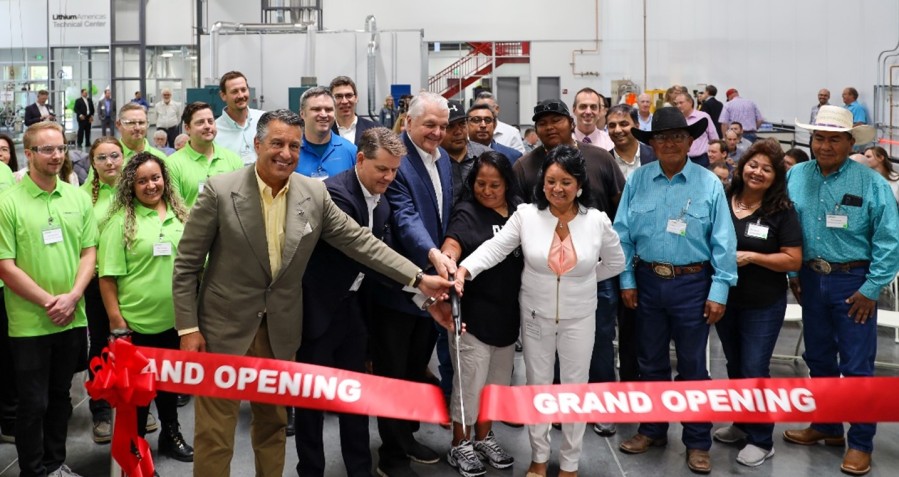 Inauguration of Lithium Technical Development Center in Reno, Nevada