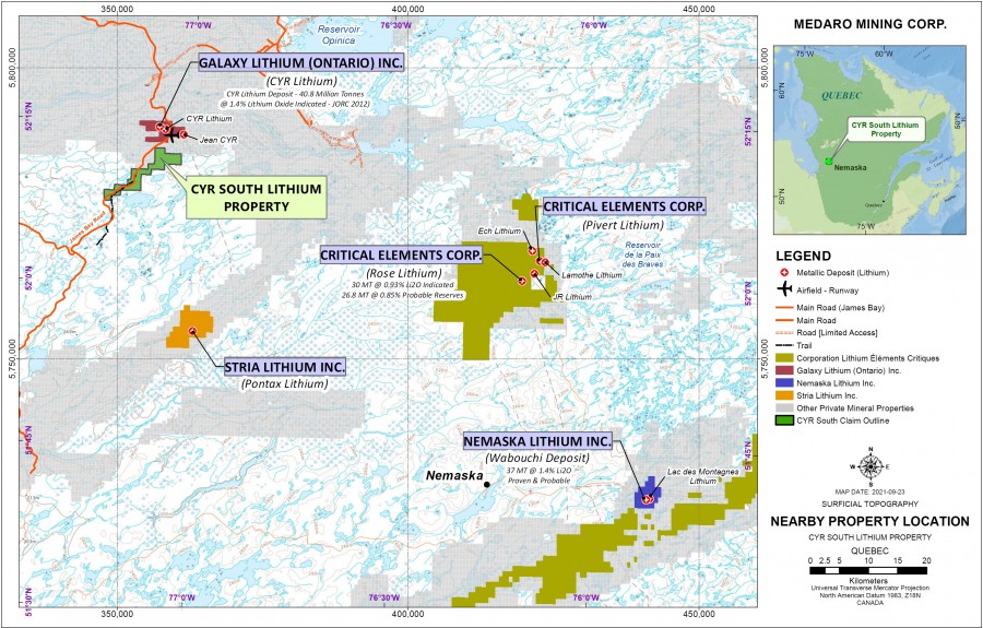 Figure 1. Cyr South Location