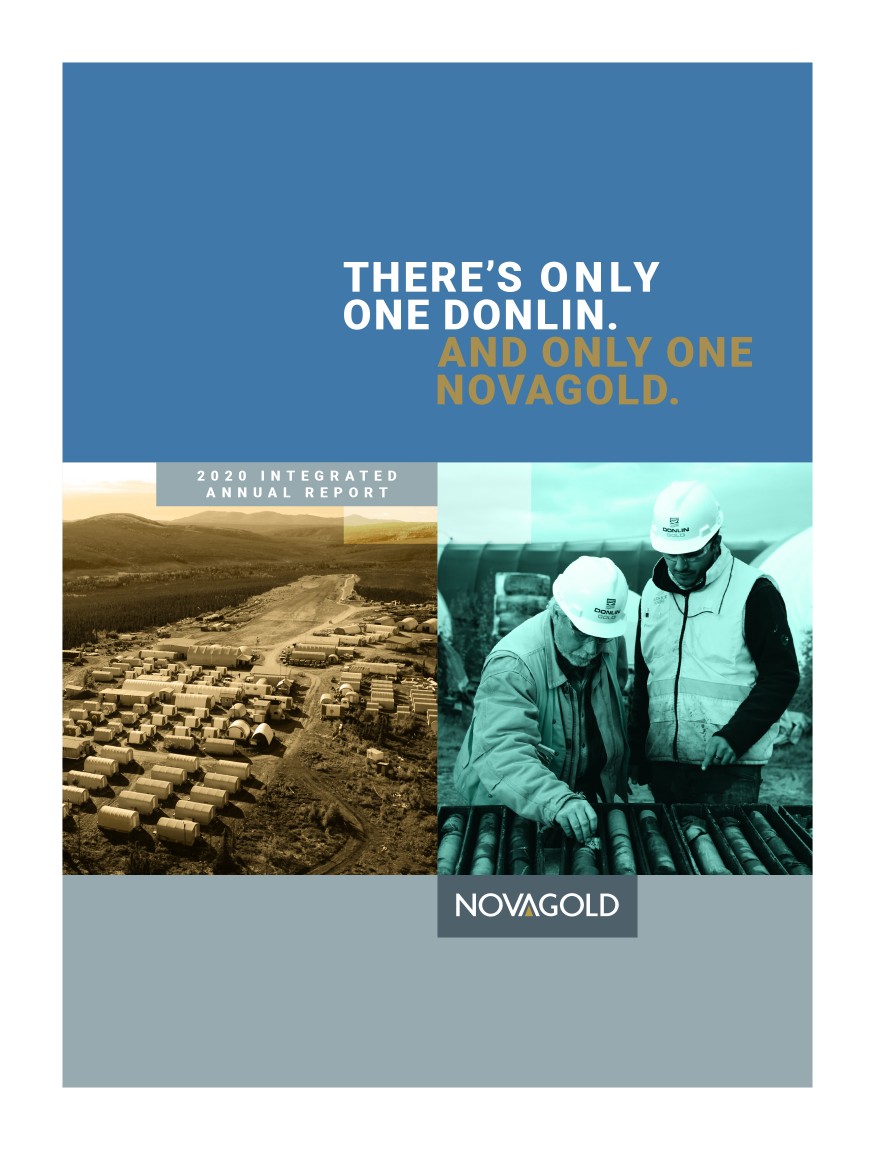 NOVAGOLD's 2020 Integrated Annual Report