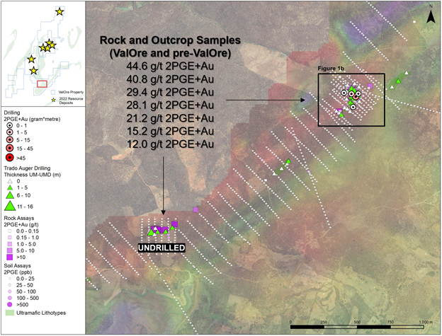 Ground Mag Anomaly and Trado® Drilling at Ipueiras Target