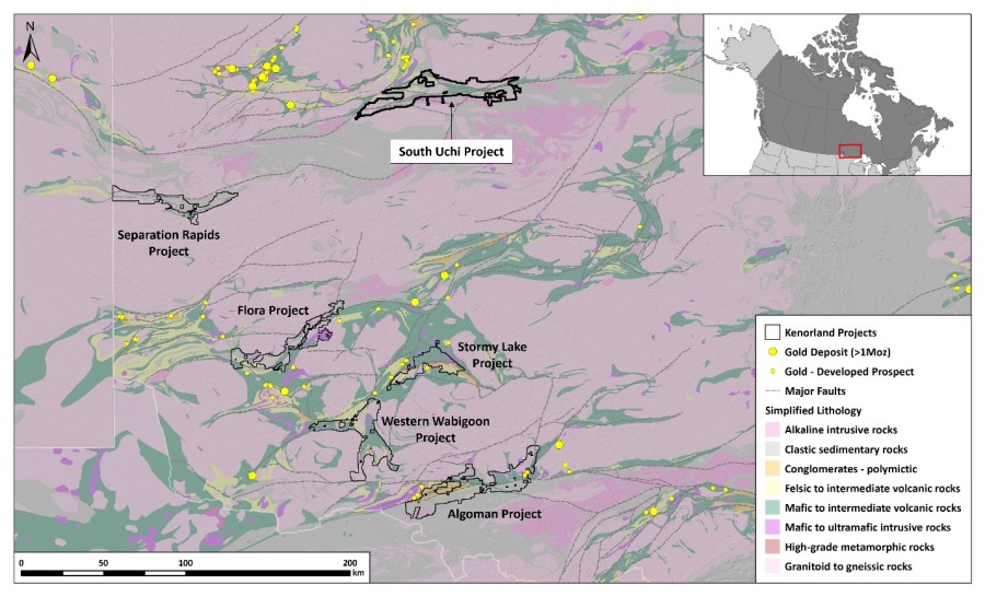 Kenorland Minerals Options the South Uchi Project to Auranova Resources - Junior Mining Network