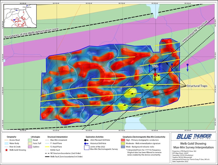 Blue Thunder Mining Completes Drilling at Muus Property