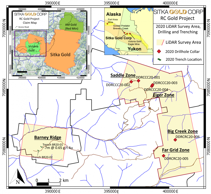 Sitka Gold Announces Final Drill Results and Summarizes 2020 ...