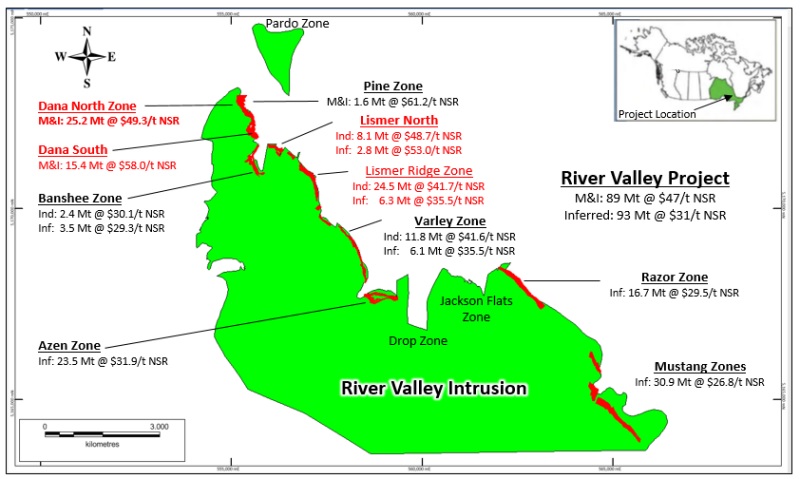 New Age Metals Completes Phase 3 Rhodium Geochemistry Study of the River Valley Palladium Project
