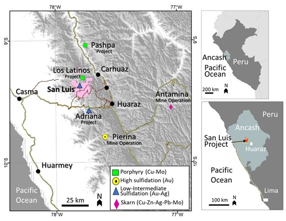 Highlander Silver to Acquire Bonanza Grade San Luis Epithermal Gold-Silver Project in Peru, with Historical M&I Resources of 348,000 Ounces Grading 22.4 g/t Gold, and 9,003,300 ounces Grading 578.1 g/t Silver